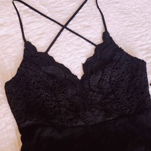 BNWT lulu's little black romper